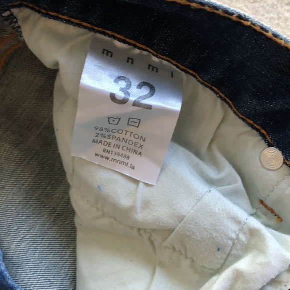 mnml distressed denim pants - Picture 7 of 7